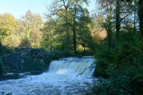 Cascades du Hérisson, Moulin Jeunet après 24h de pluie