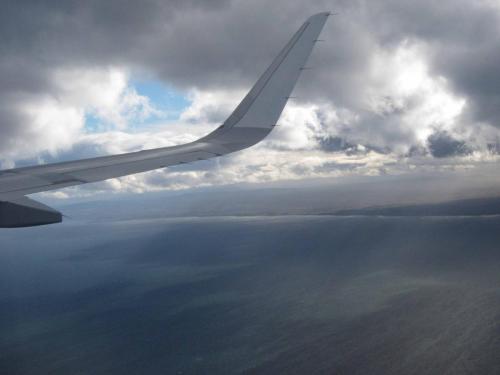 Survol du détroit de Magellan