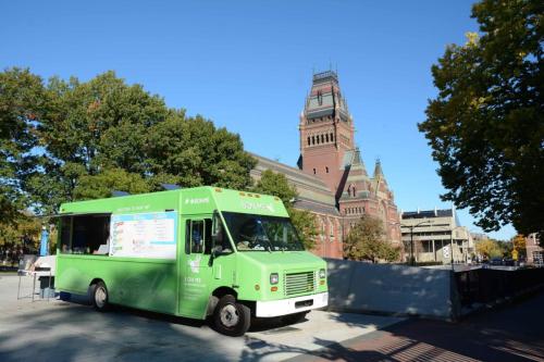 Food truck sur le campus
