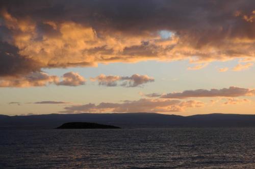 Coucher de soleil à Muirs beach