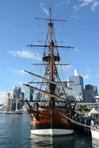 Réplique du bateau de James Cook, l'Endeavour