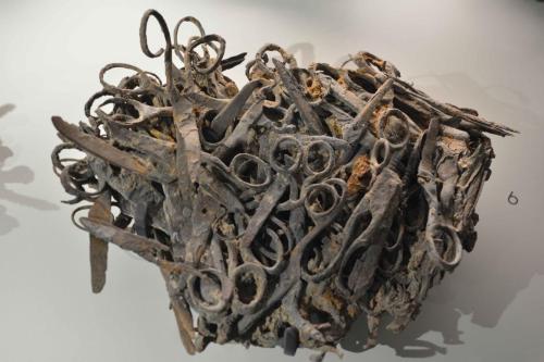 Ciseaux, après l'éruption de 1902