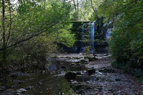 Cascades du Hérisson, saut de la Forge