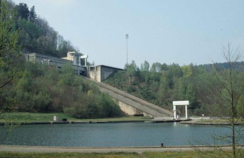 Plan incliné de St Louis Arzviller (passage des péniches)