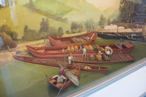 Diorama de l'Adour XVIIIème et XIXème siècles