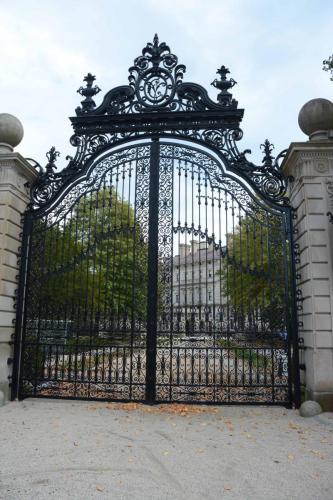 Entrée de la demeure "The Breakers"