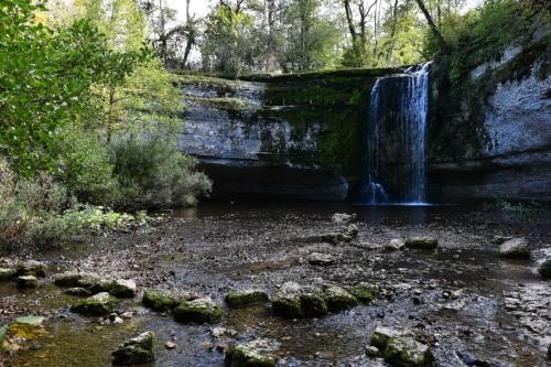 Cascades du Hérisson, saut de la Forge
