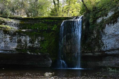 Cascades du Hérisson, saut de la Forge