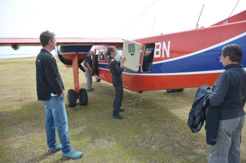Les bagages sont chargés.