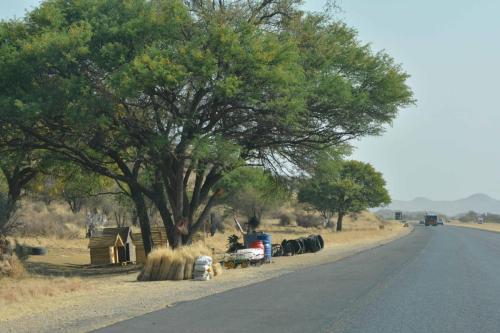 Sur la A1 près de Windhoek