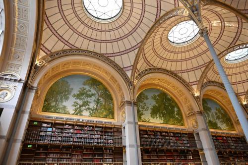 Salle de lecture, BNF