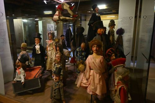 Marionnettes créées par Maurice Sand, fils de George