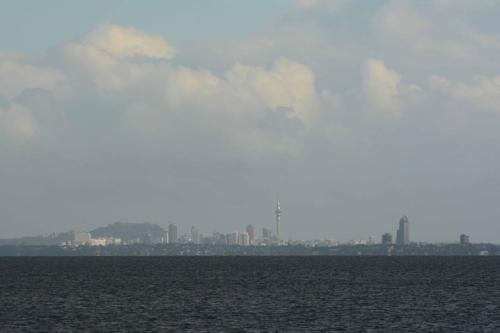 Auckland vu du bateau