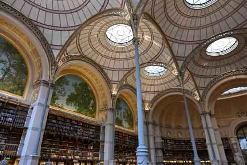 Salle de lecture, BNF