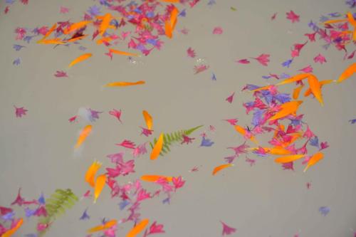 Pâte à papier dans la cuve