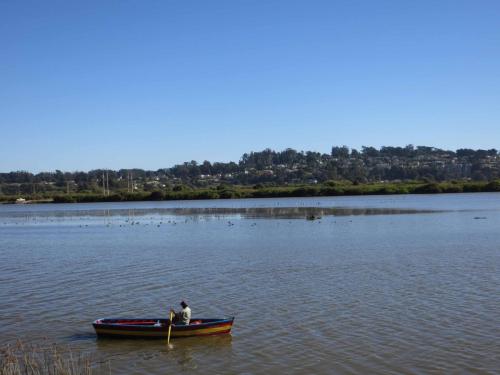 Estuaire de la rivière Maipo 