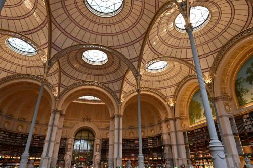 Salle de lecture, BNF