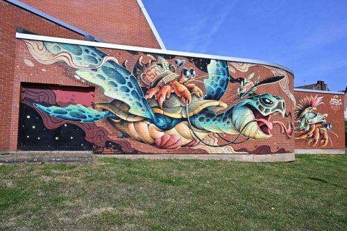 Près du square Pierre Catteau