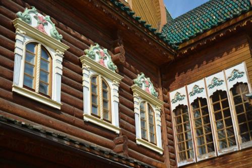 Palais en bois du Tsar Alexis (copie construite en 1998)