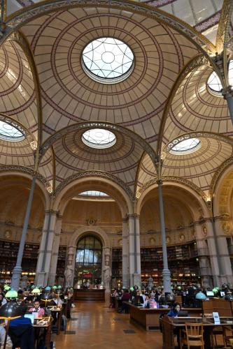 Salle de lecture, BNF