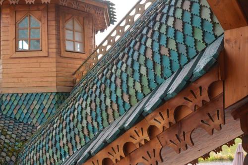 Palais en bois du Tsar Alexis (copie construite en 1998)