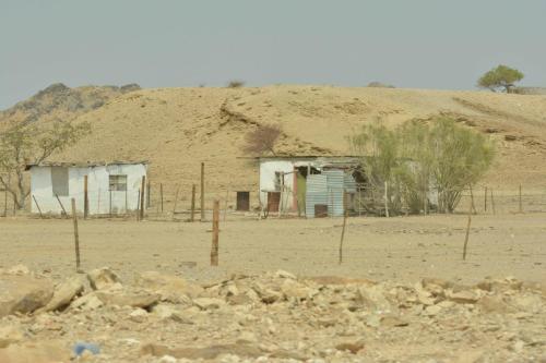 Sur la C39 entre Khorixas et  Petrified forest