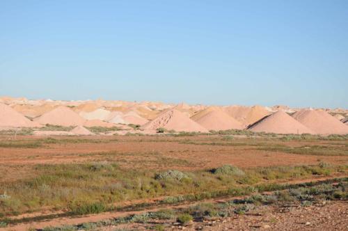 Mine d'opal à Coober Pedy