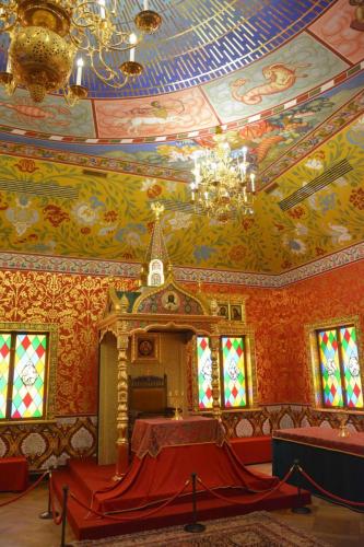 Palais en bois du Tsar Alexis (copie construite en 1998)