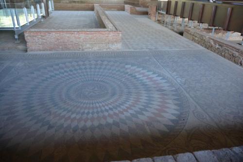 Mérida maison de l'amphithéâtre romain