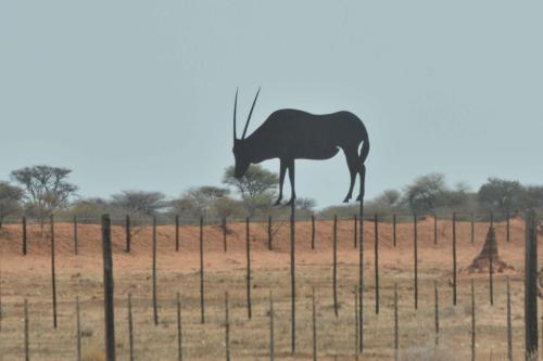 Limite d'une réserve de faune privée