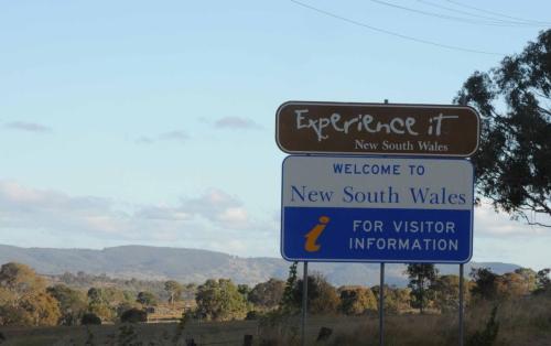 Retour en Nouvelles-Galles du sud