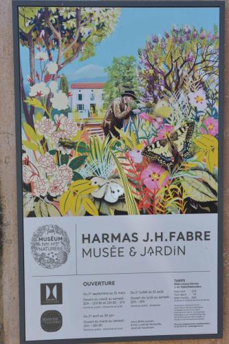 Harmas de Jean-Henri Fabre Sérignan du Comtat (Vaucluse)