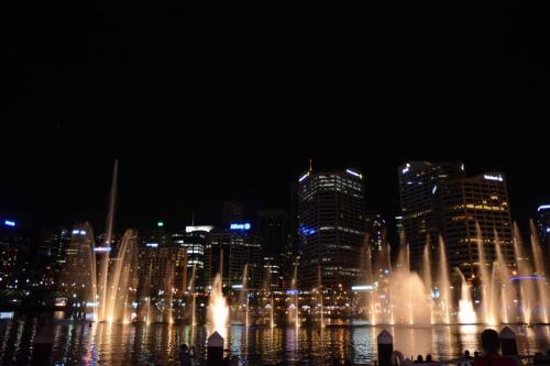 Festival Vivid Sydney 2014 - Jeux d'eau et de lumière dans Darling Harbour