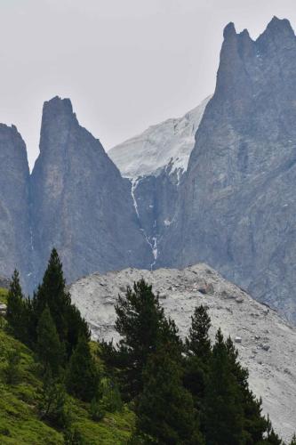 Depuis la Vallée du Torrent des Etençons