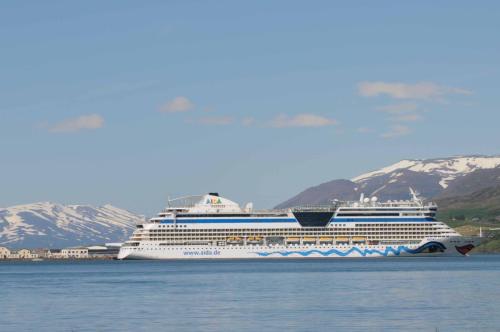 Bateau de croisière à Akureyri