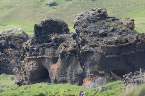 Concretions rocheuses au lac Myvatn