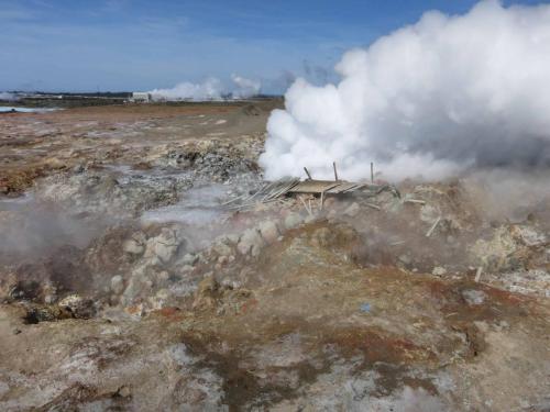 Champ géothermique de Reykjanesviti