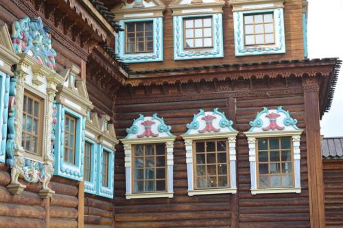 Palais en bois du Tsar Alexis (copie construite en 1998)