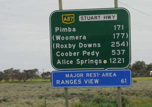 Notre étape pour aujourd'hui c'est Coober Pedy
