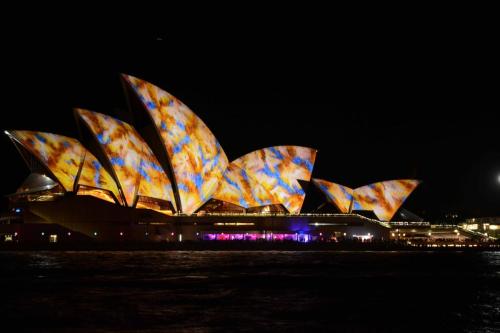 Festival Vivid Sydney 2014 - Son et Lumière sur l'opéra de Sydney
