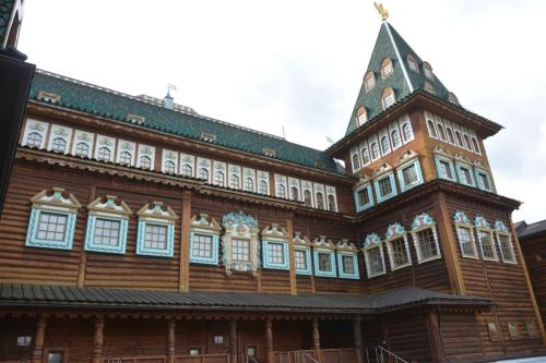 Palais en bois du Tsar Alexis (copie construite en 1998)