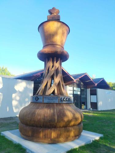 Plus grande pièce d'échec du monde à Sautron