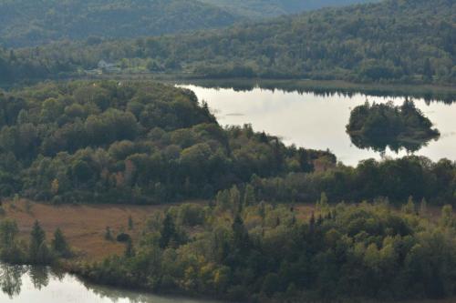 Lacs de la Motte depuis le belvédère des 4 lacs