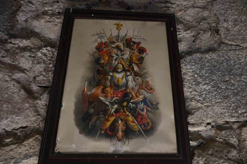 Château d'Anjony à Tournemire