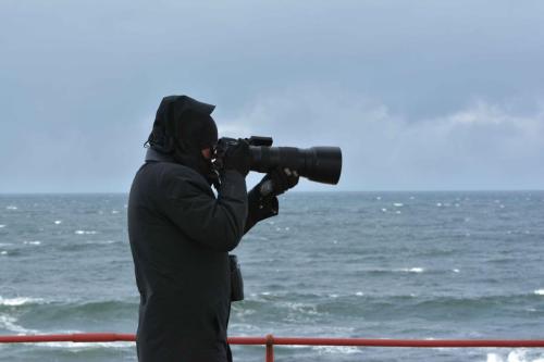 Sous les rafales de vent, la stabilité n'est pas evidente.