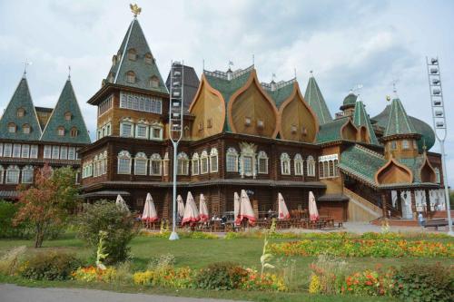 Palais en bois du Tsar Alexis (copie construite en 1998)