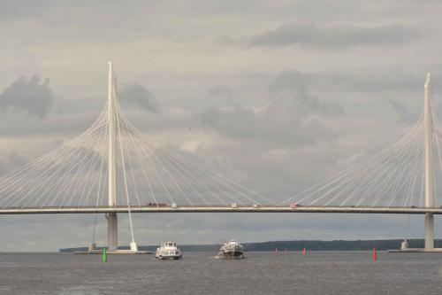 Golfe de finlande sur la mer Baltique