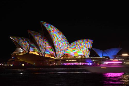 Festival Vivid Sydney 2014 - Son et Lumière sur l'opéra de Sydney