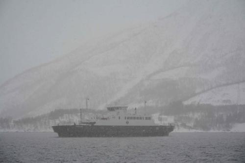 Ferry pour rejoindre les iles Lofoten