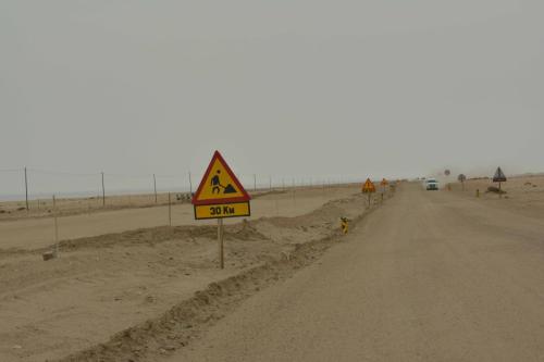 Sur la C35 en direction de la côte
